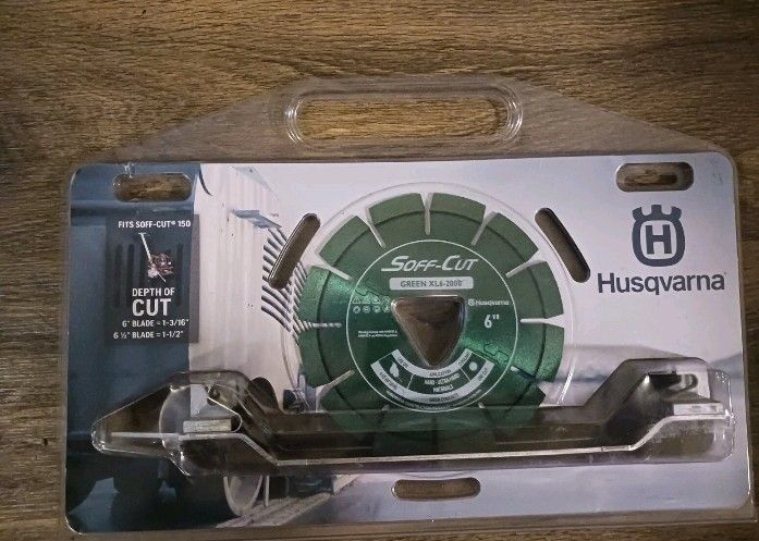 New Husqvarna (contact info removed)11 Excel XL6S(contact info removed) - 6" 0.225 Early Entry Saw Blade