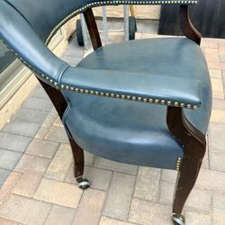 Classic Upholstered Accent Chair with Nailhead Trim