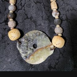 Jade & Natural Stones Pendant/Necklace