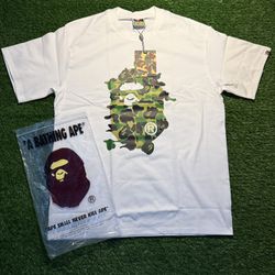 Bape tee size large