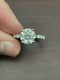 14k white gold diamond Ring