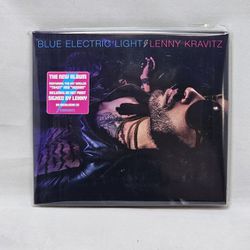 Lenny Kravitz Blue Electric Light Signed Colored Vinyl
