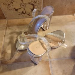 Fashion Nova Diamond Heels