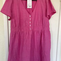 NWT Pink Short Dress Size XL - Isabelle