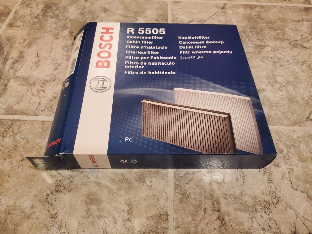 Cabin Filter Activated-carbon. Bosch R5505