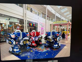 Robot Adventures Kiddie Ride Machines