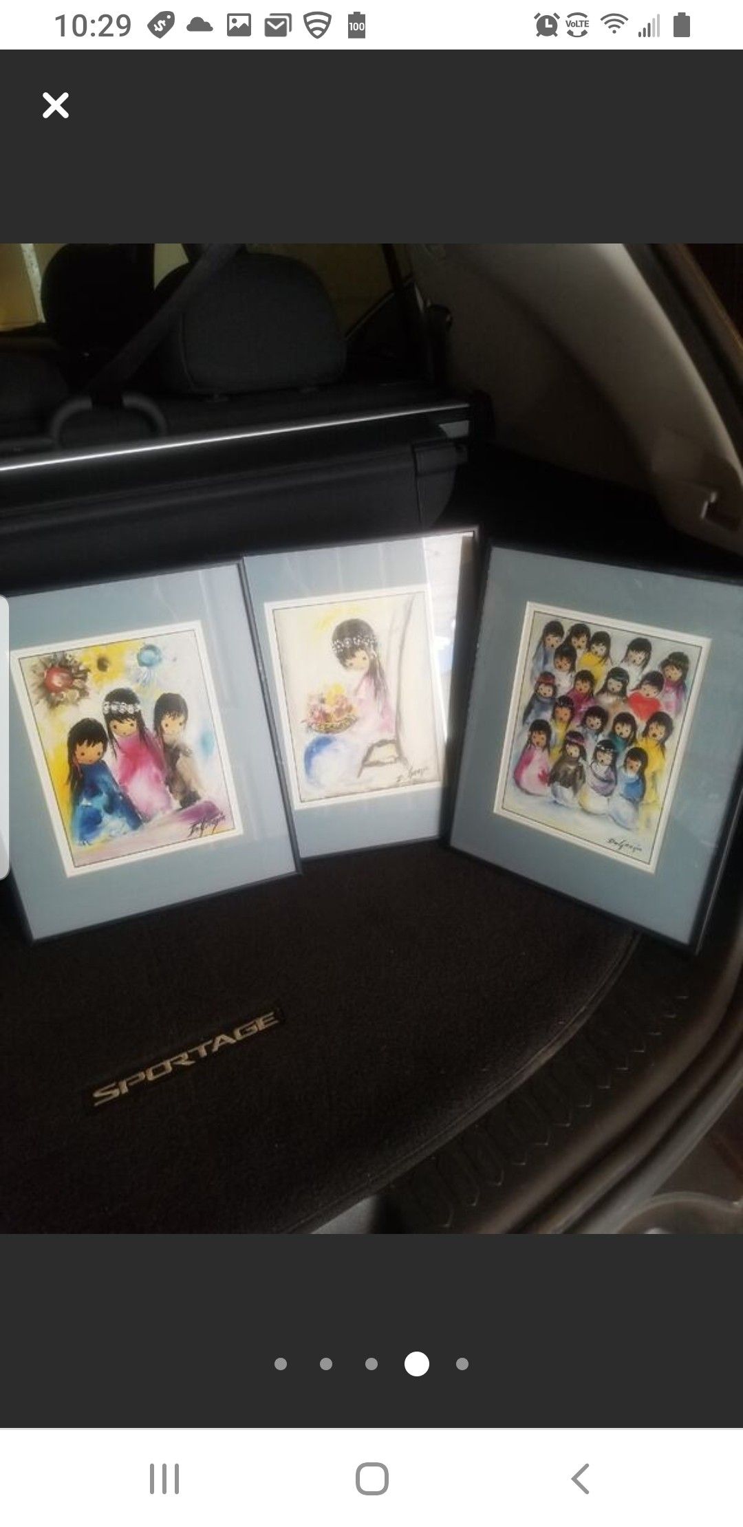 Ted DeGrazia Framed prints (3)
