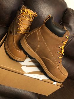 STEEL TOE MENS WORK BOOTS NEW