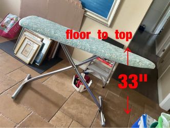 Heavy duty foldable ironing board  -  $50