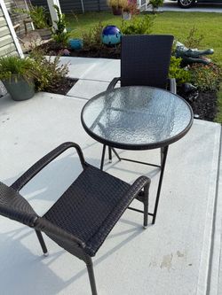 Table and chairs