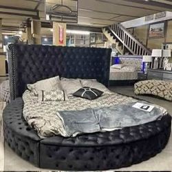 Tufted custom storage bed no money down no credit need 0% interest