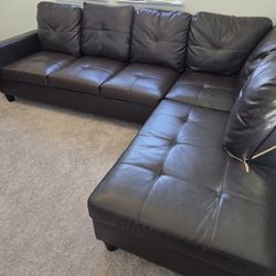 Leather Sectional Sofa