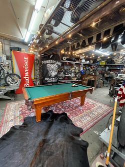 Pool table serv/move