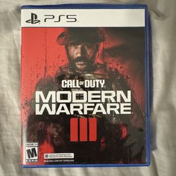 Call Of Duty Modern Warfare 3 III PlayStation 5 Ps5 Video Game Like New Gaming