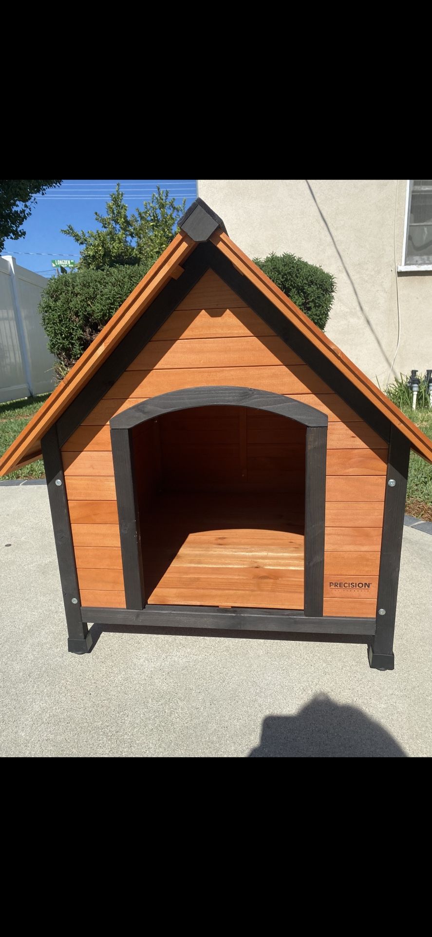 brand new Precision wood dog house
