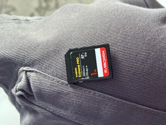 1TB EXTREME PRO SD CARD V30 250 mb/s