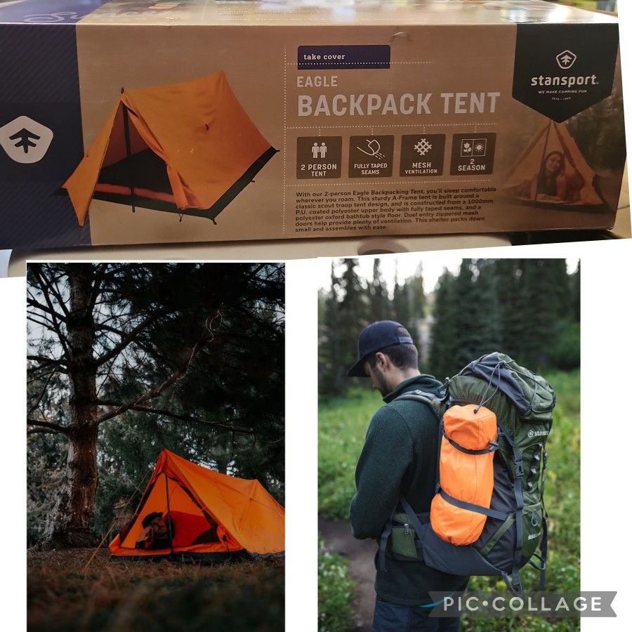 Stansport Eagle Backpack Tent 