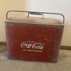 1950s airline Coca Cola cooler