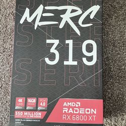 AMD 6800xt GPU