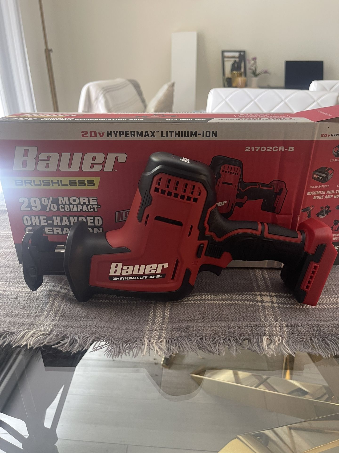 Bauer Compact Reciprocating Saw (Brushless)