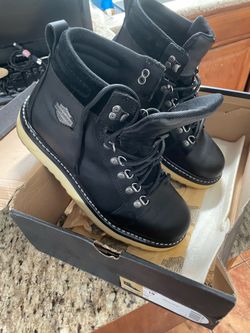 Size 10 Harley Davidson leather boots