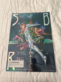 Rare Japan exclusive steel ball run Jojo’s print