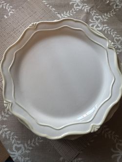 Princess House Pavilion Dinner Plates 4pcs