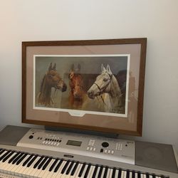 Framed Horse Art 