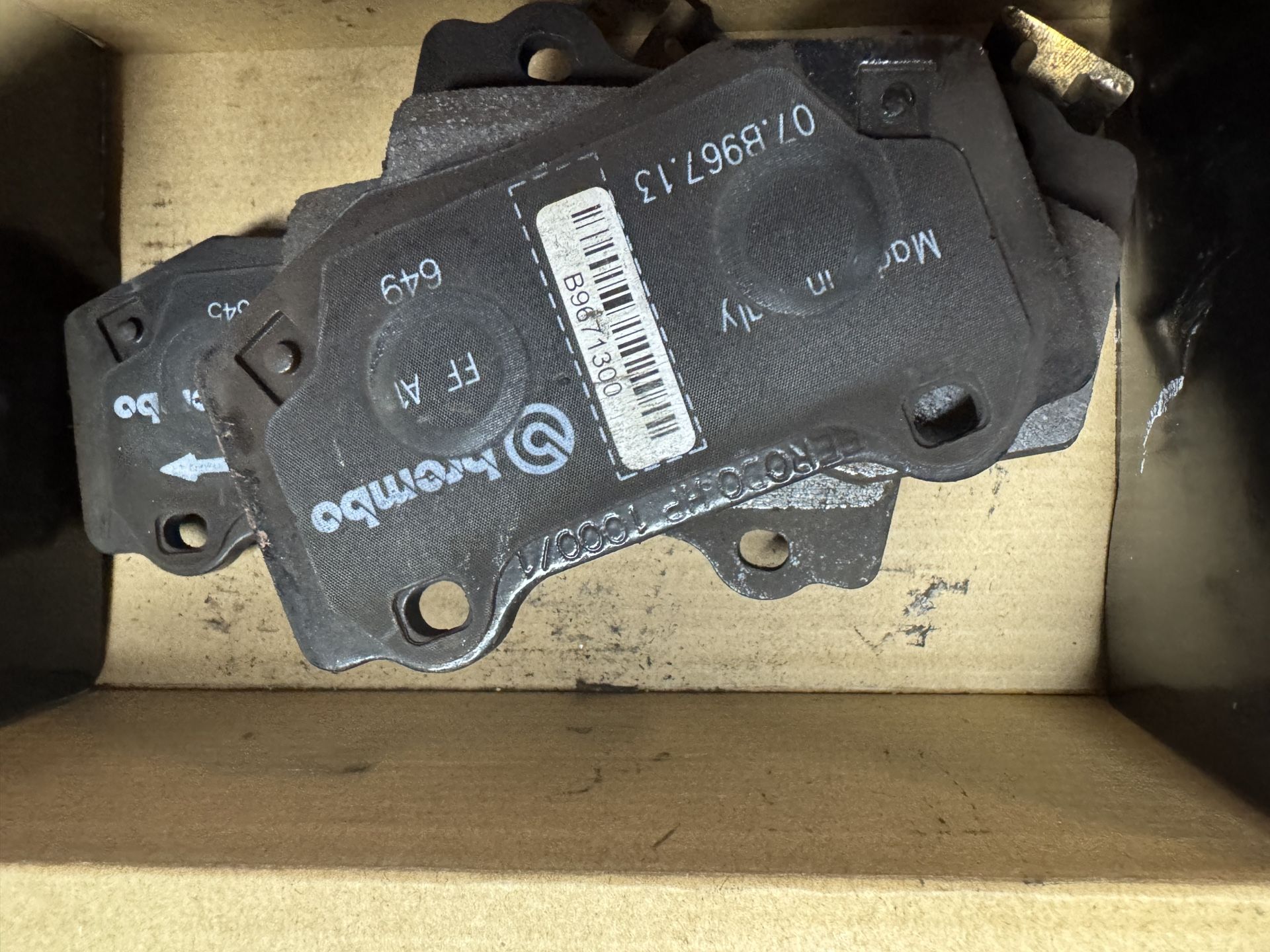 C7 9k Miles Front/Rear Original Brembo Break Pads