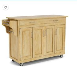 Kitchen cart on wheels ( branch new - Just installed)