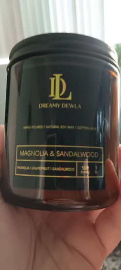 Magnolia & Sandalwood candle