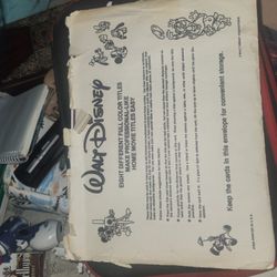 VIBTAGE Disney MOVIE TITLES