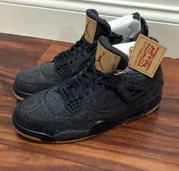 Nike  Air Jordan 4 Retro Levi’s NRG Black Denim