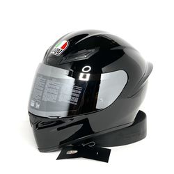 agv k1 black glossy S HELMET Multistep visor mechanism AGV K1 Helmet (Large) (Matte