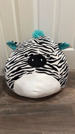 Squishmallow Zeke the zebra