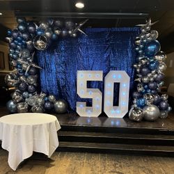 Marquee Numbers 50