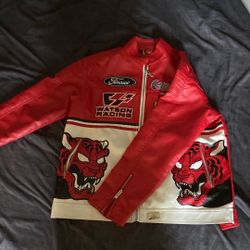 Motor Racing Leather Jacket