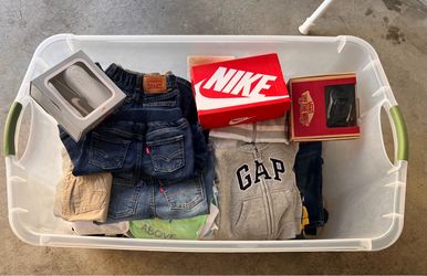 Baby Nike’s and Clothes (GAP, Carters, Levis)
