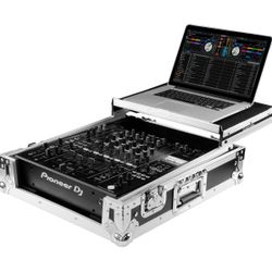 Odyssey FZGSDJMA9 DJ Flight Case with Glide Style Laptop Platform for Pioneer DJ DJM-A9