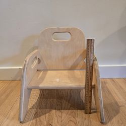 Angeles Toddler Chair Birch Plywood  4"