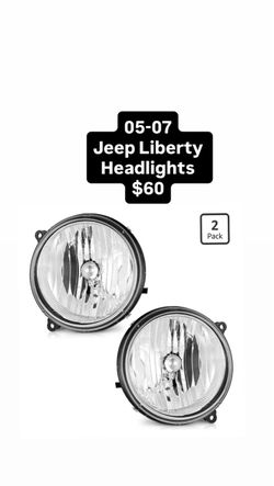 05-07 Jeep Liberty Headlights $60