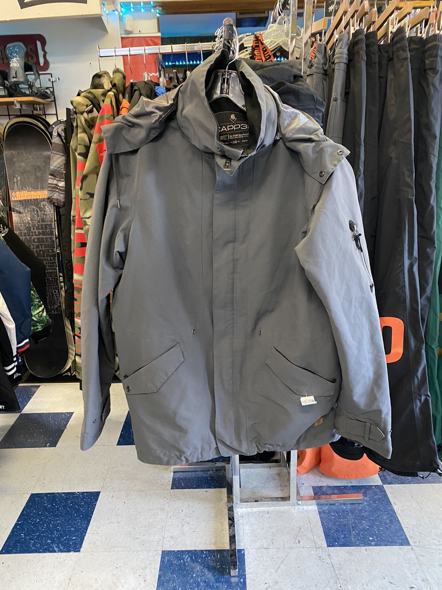 Ride Large Cappel Mens Snowboard Jacket
