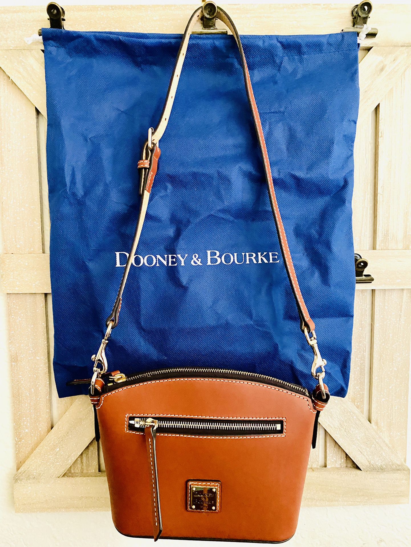 Dooney & Bourke Beacon Zip Domed Crossbody Shoulder Bag