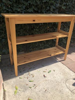 Pine Ikea Svalbo Console Table For Sale In West Hollywood Ca Offerup