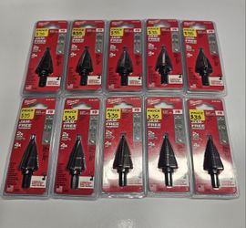 Milwaukee
7/8 in. - 1-1/8 in. #9 Black Oxide Step Drill Bit (2-Steps)