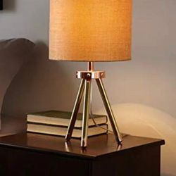 Gold And Copper Color Antique Style Lamp