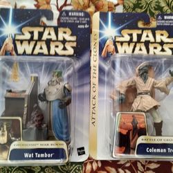 Mixed Lot Of Unusual Star Wars Action Figures 