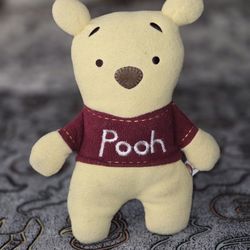 Winnie the Pooh Pook a Looz Disney Store Plush Stuffed Animal Fleece Pastel