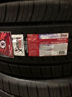 Brand New Tires (1) Atlas Force UHP (295/25R28) (Single) ($179)
