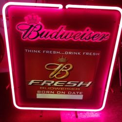Budweiser Neon Light